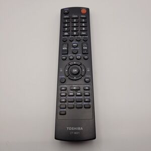 Toshiba CT-8021 TV DVD Combo Replacement Remote Control Black